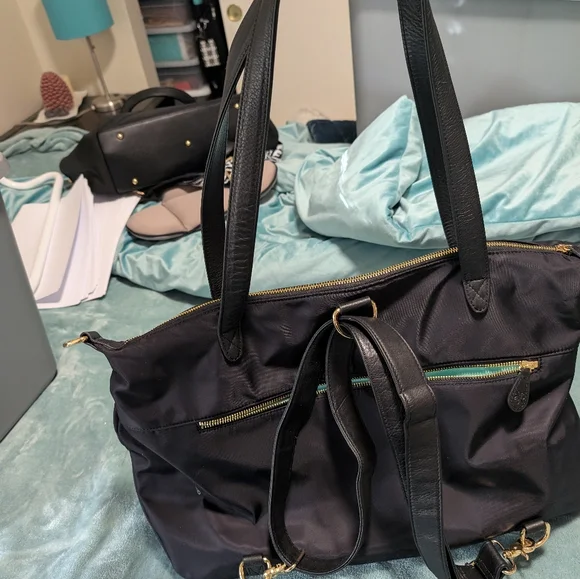 Lily Jade Jennifer Nylon Convertible Tote Diaper Bag - Picture 3 of 4